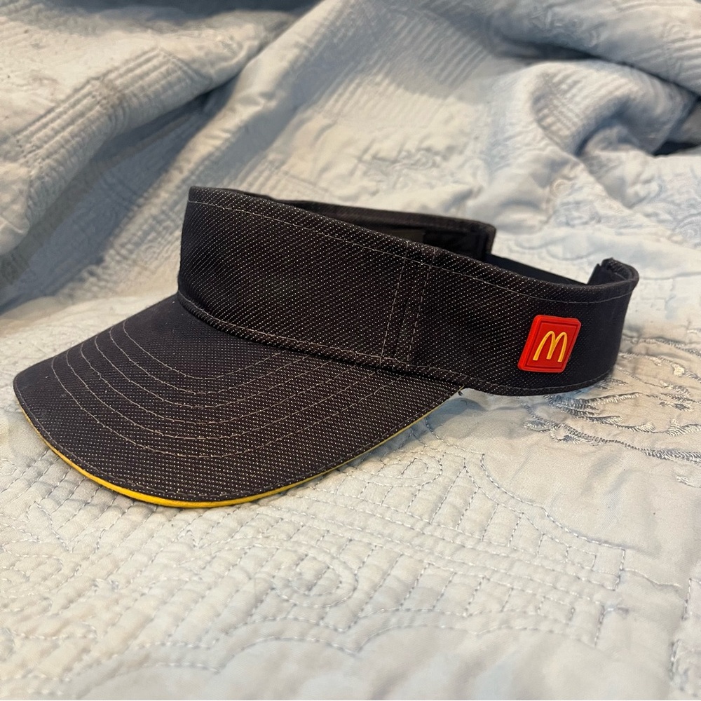 McDonald's Black and Yellow Visor